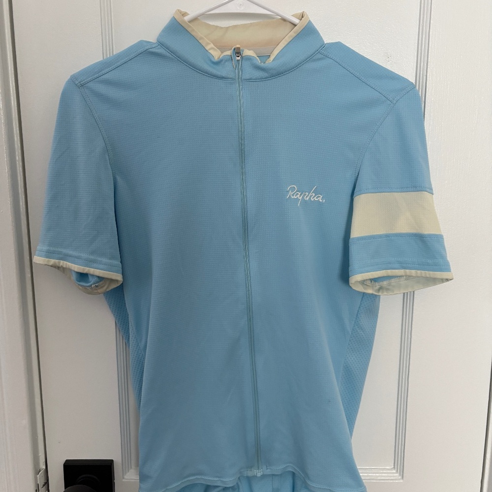 Preowned men’s Rapha superlight cycling jersey